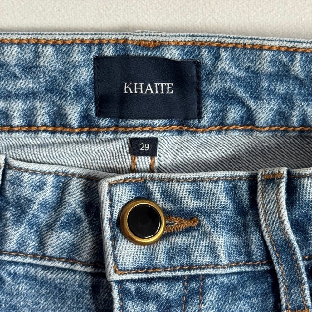 Khaite Daria Jeans High Rise Slim Size 29 - Picture 3 of 10